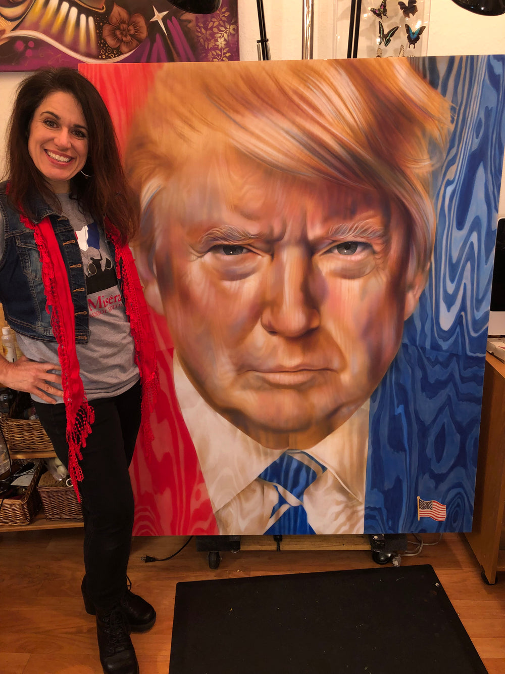 :Against the Grain : A Portrait of President Donald J Trump: